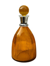 Carafe in Amber Glass with Stopper - A