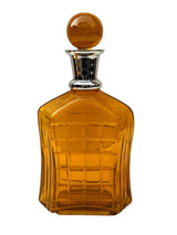Carafe in Amber Glass with Stopper - B
