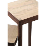 Pillar Table in Wood