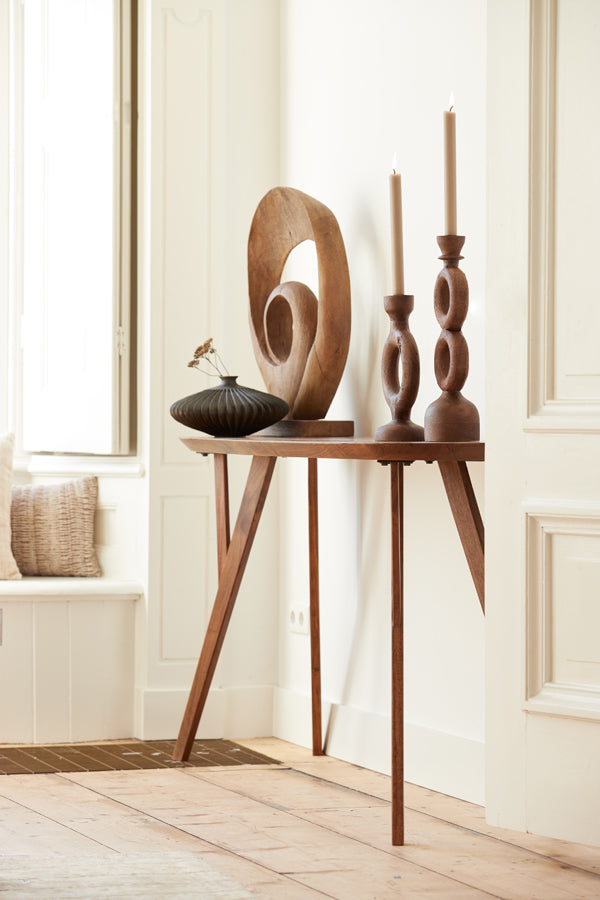 Contemporary wooden Console