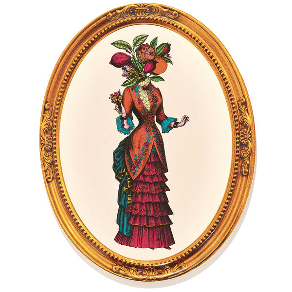 Oval Birch Veneer Tray - Fruti Lady