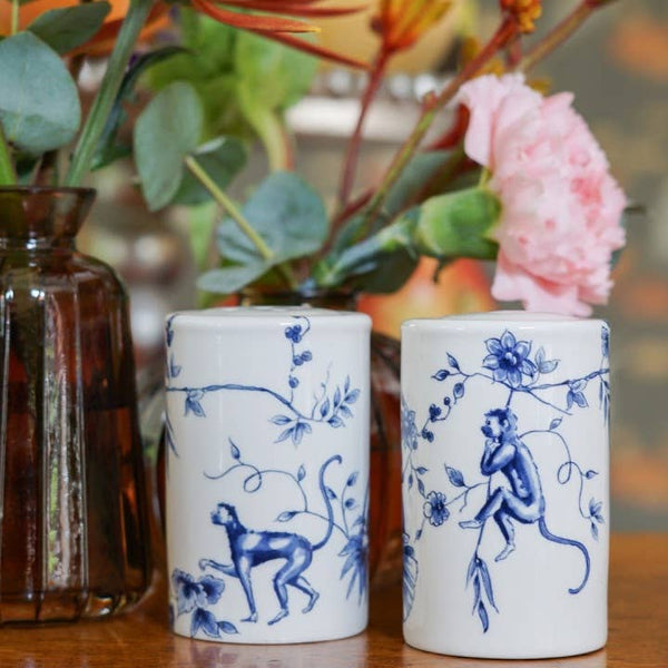 Salt and Pepper Shaker Set - Monkeys
