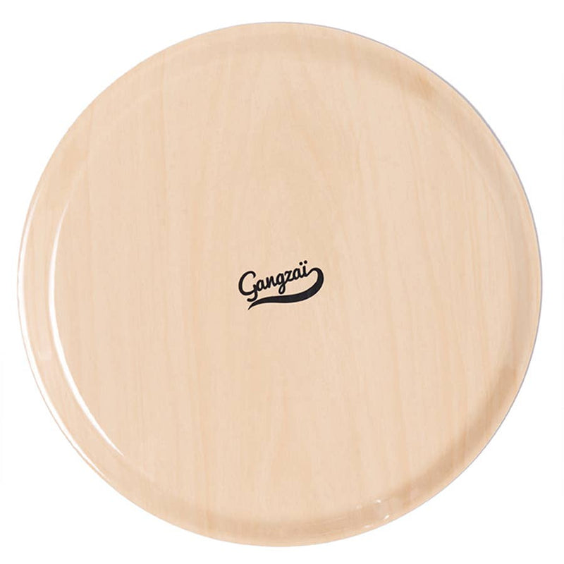 Round Birch Veneer Tray - Koi Fish