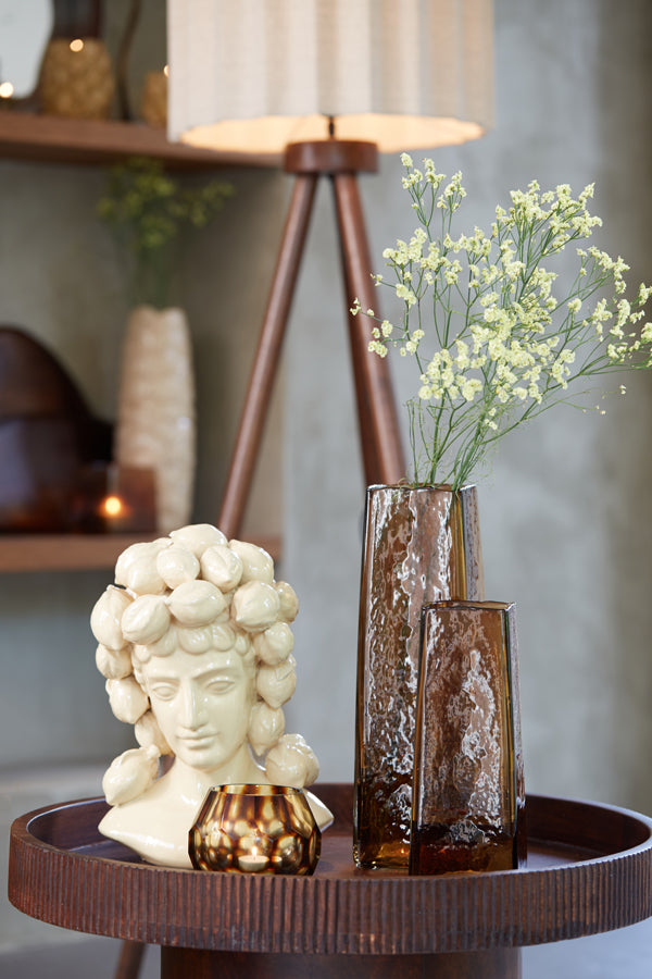 Statue; MIMI in Ceramic - Cream