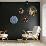 Wall Plate - Butterflies and Roses