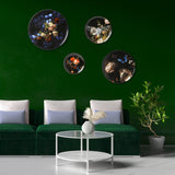 Wall Plate - Tulips and Butterfly