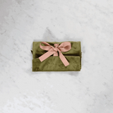 Jewellery Case, Travel, M – Eco Velvet – Green