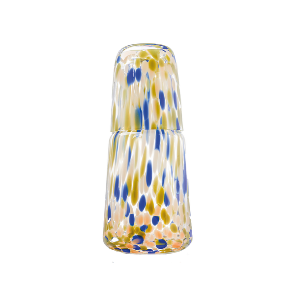 Blue speckled night service