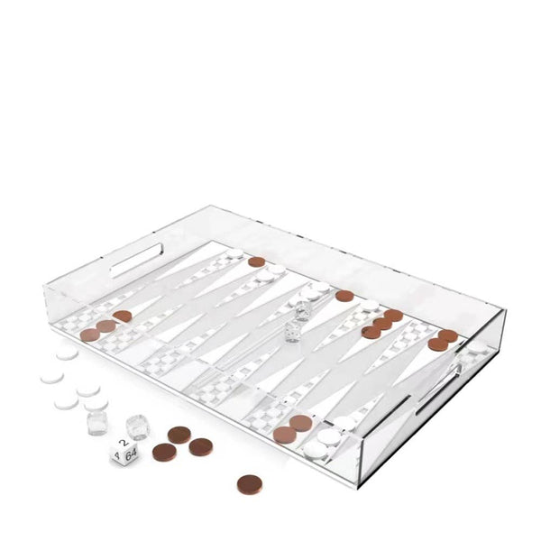Backgammon Board in Acrylic