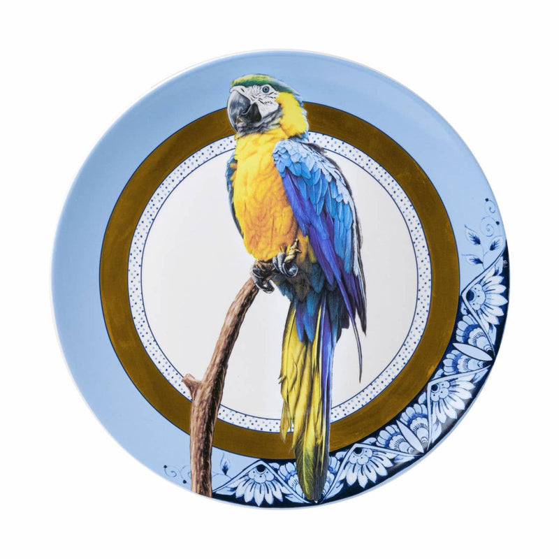 Wall Plate - Mandala Parrot