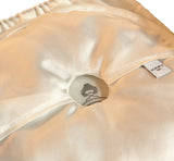Hot/cold silk face mask