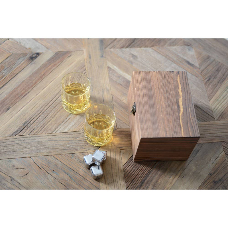 Wooden Whiskey Box