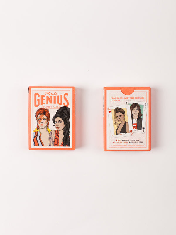 MUSIC playing Cards