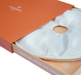 Hot/cold silk face mask