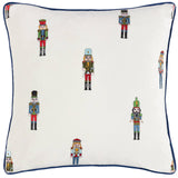 Cushion in Cream - Christmas Nutcracker