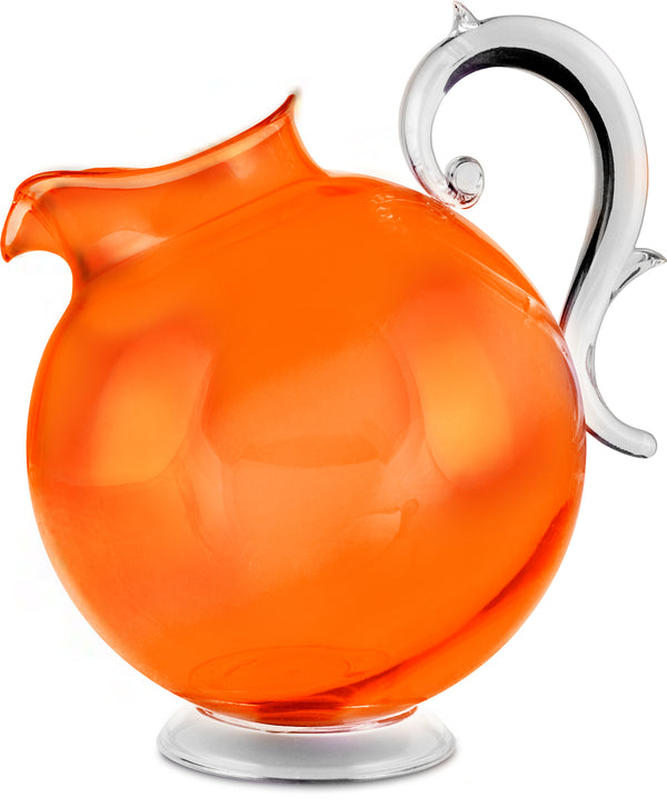 Aqua Collection: Pitcher in Acrylic - Transparent Orange 2.25L