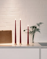 Candle - Tapered in Wine Colour - 32cm