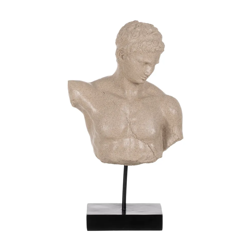 Grey Decor Sculpture - Apollo