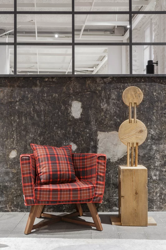 Armchair08 - Indoor Gervasoni Gray Collection