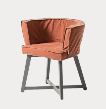 Armchair26/27 - Indoor Gervasoni Gray Collection