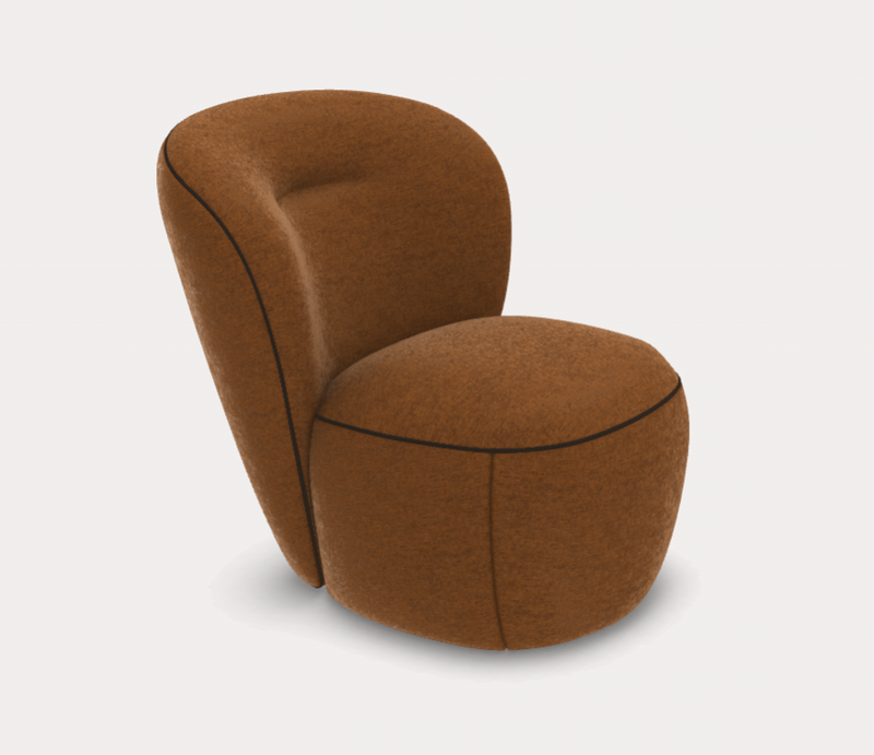 Armchair 07F - Indoor Gervasoni Loll Collection