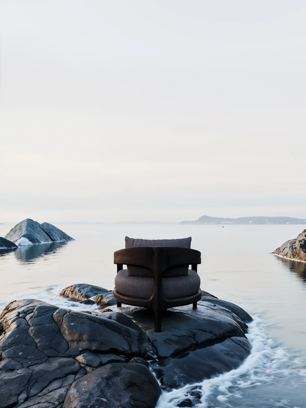 Armchair - Whale - Ash Collection