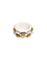 Bracelet by La DoubleJ - Tesoro Double White