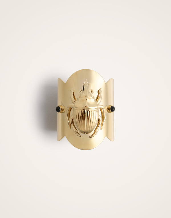 Bracelet with a Scarab by LaDoubleJ