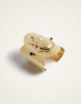 Bracelet with a Scarab by LaDoubleJ
