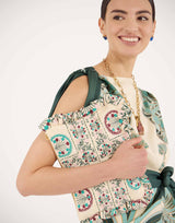 Hand Pochette - Florette Tiles by La DoubleJ