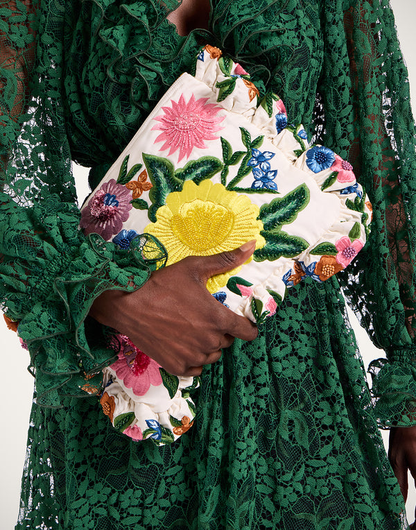 Pochette - Embroidered - by La DoubleJ