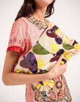 Hand Pochette - Farfalla Paillettes by La DoubleJ