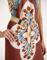 Belt - Medallion in Beige by LaDoubleJ