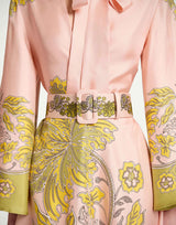 Belt - Swathe Placée Pink in Twill