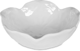 Small Salad Bowl in Melamine, White - Botanica Collection (Set of 6)