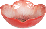 Small Salad Bowl in Melamine, Coral - Botanica Collection (Set of 6)
