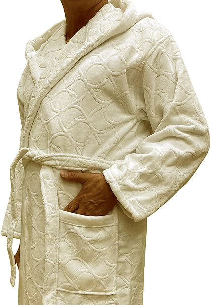 Trussardi Casa: Greyhound Monogram Robe L/XL- Camel