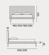Bed - Indoor Gervasoni Dot Collection