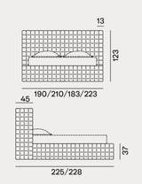 Double Bed - Indoor Gervasoni Nest Collection