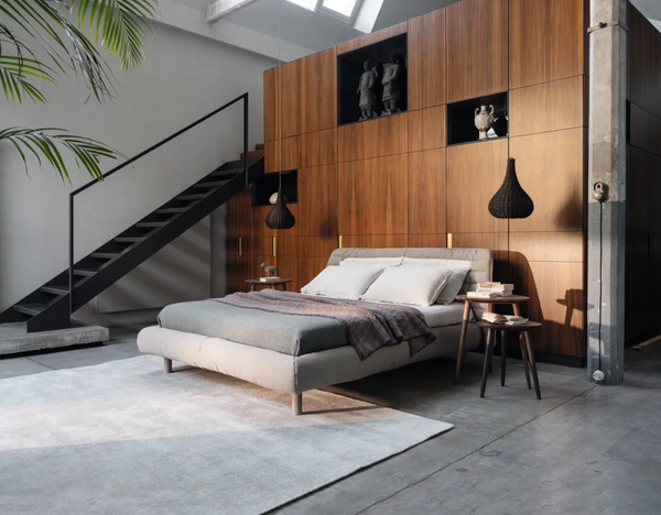 Double Bed - Indoor Gervasoni Plumeau Collection