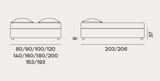 Bed - Gervasoni Simple Collection
