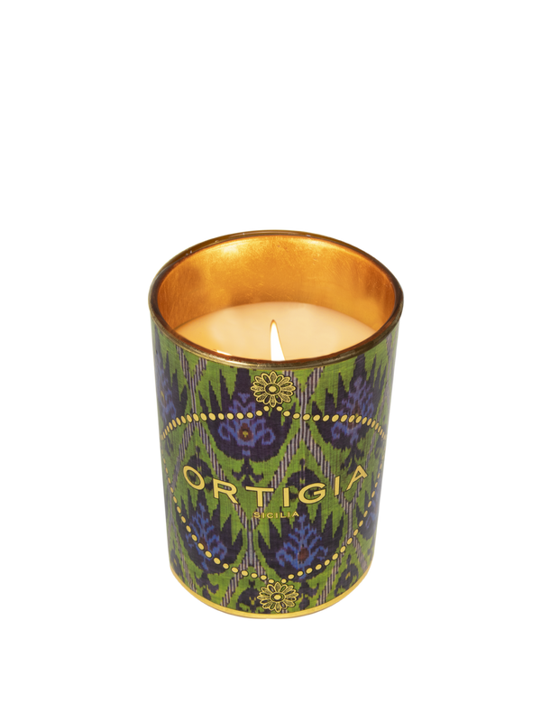 Bergamotto Decorated Candle medium