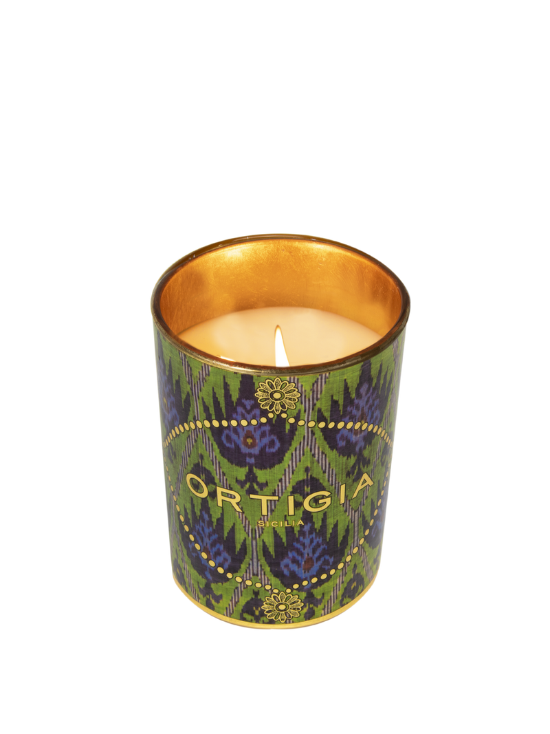 Bergamotto Decorated Candle medium