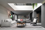 Bergere Chair - Indoor Gervasoni Gray Collection