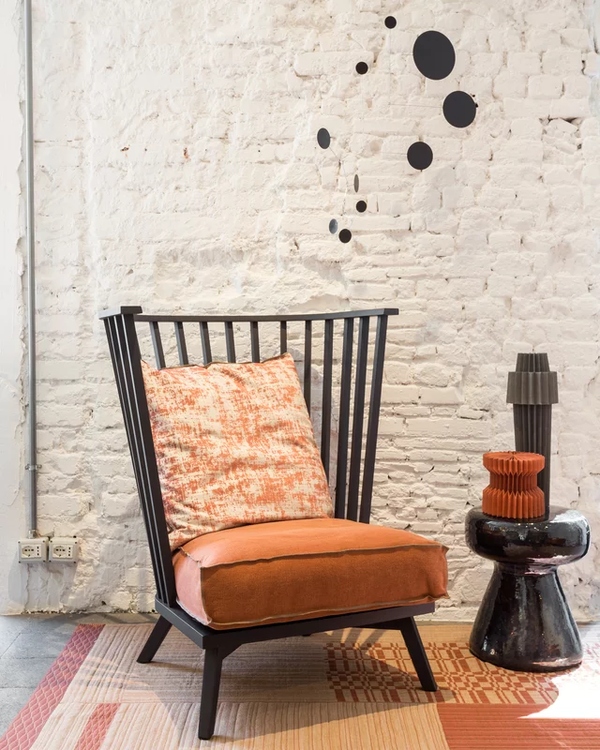 Bergere Chair - Indoor Gervasoni Gray Collection