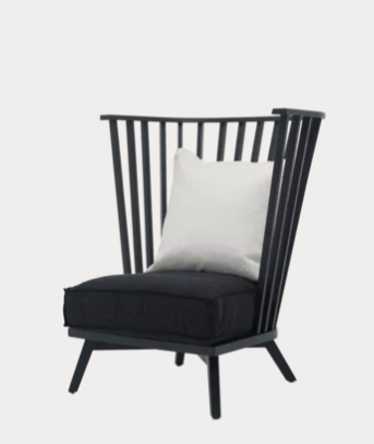 Bergere Chair - Indoor Gervasoni Gray Collection