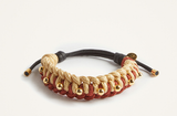 Bracelet in Brown Ivory by LaDoubleJ