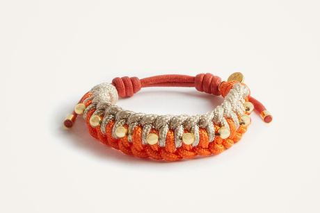 Bracelet in Orange Ivory by LaDoubleJ (Copy)