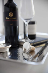 Bottle Stopper - Silver Plated