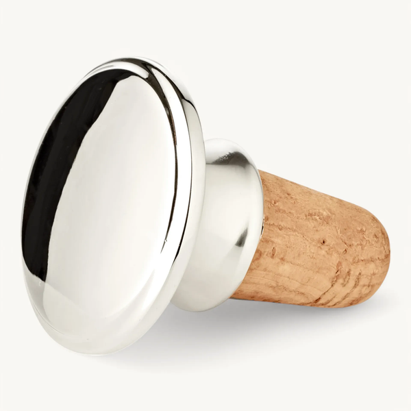 Bottle Stopper - Silver Plated